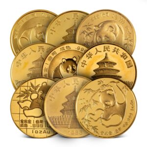 Buy 1 oz Chinese Gold Panda Coins (Random Year, Unsealed)