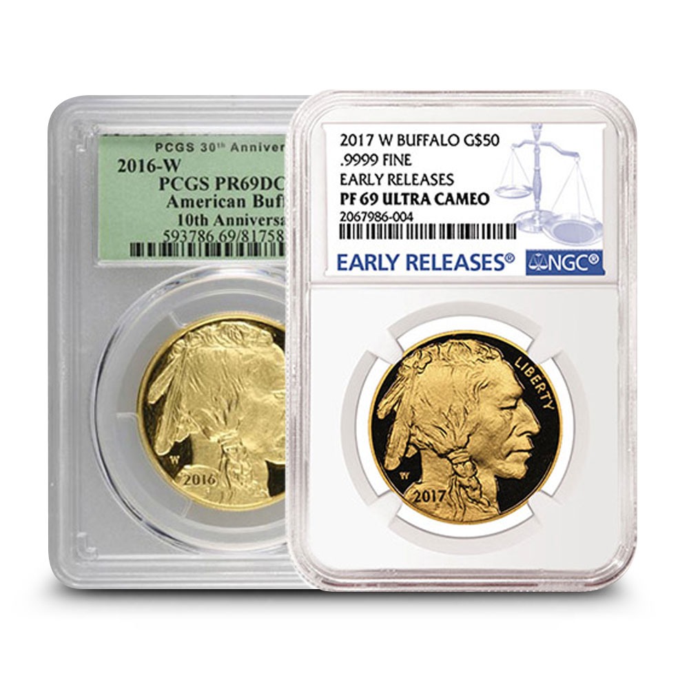 1 oz Proof American Gold Buffalo C