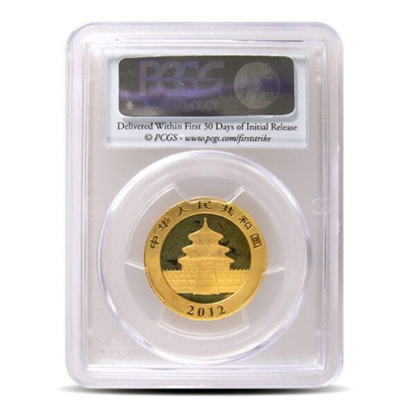 1/2 oz Chinese Gold Panda Coin MS69 (Random Year, Varied Label, PCGS or NGC) - Image 3