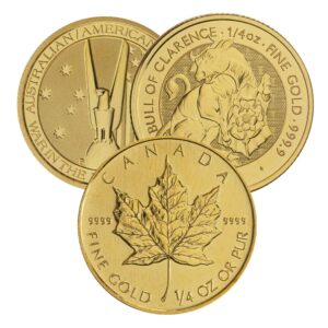 Buy 1/4 oz Gold Coins (Random Year, Varied Condition, Any Mint)