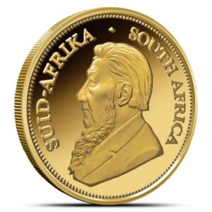 1/4 oz South African Gold Krugerrand Coin (Random Year, BU)