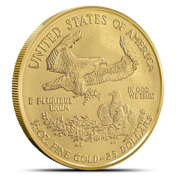 2005 1/2 oz American Gold Eagle Coin - Image 2