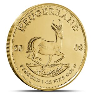 2008 1 oz South African Gold Krugerrand Coin