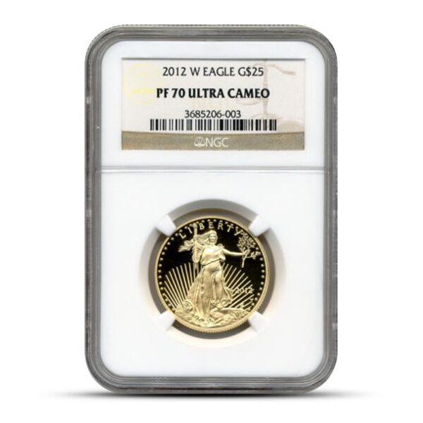 2012-W 1/2 oz Proof American Gold