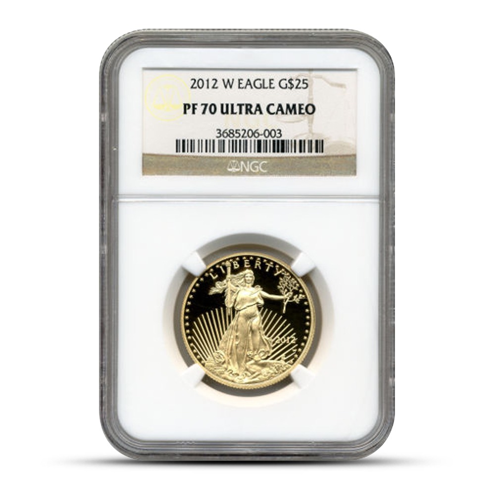 2012-W 1/2 oz Proof American Gold