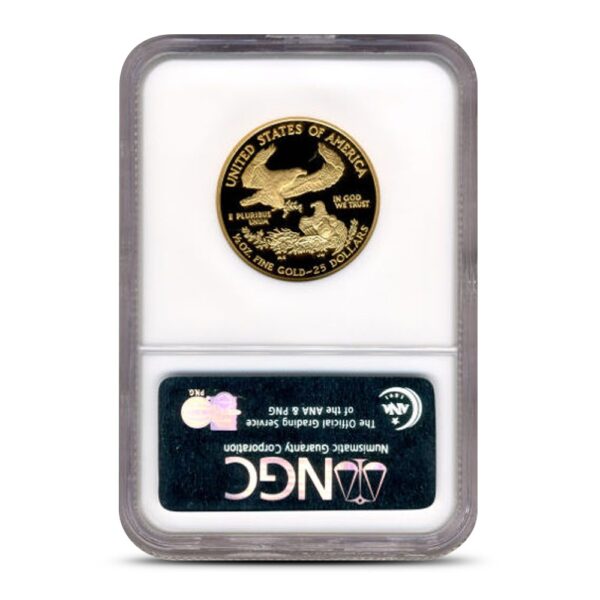 2012-W 1/2 oz Proof American Gold Eagle Coin NGC PF70 UCAM - Image 2