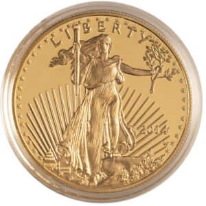 2014-W 1 oz Proof American Gold Eagle Coin (Box + CoA)