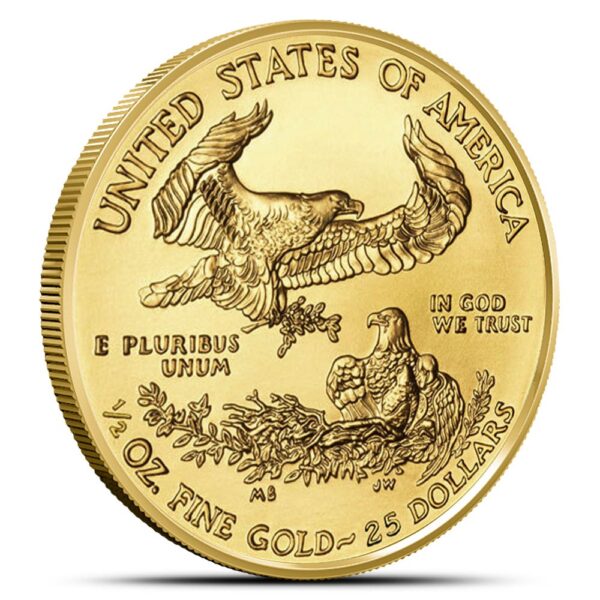 2016 1/2 oz American Gold Eagle Coin - Image 2