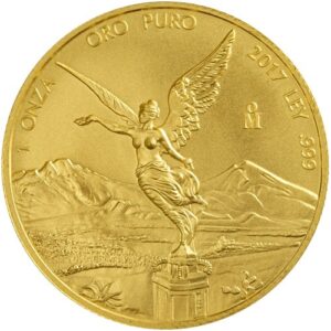 2017 1 oz Mexican Gold Libertad Coin (BU)