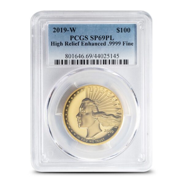 2019-W 1 oz American Liberty High Re