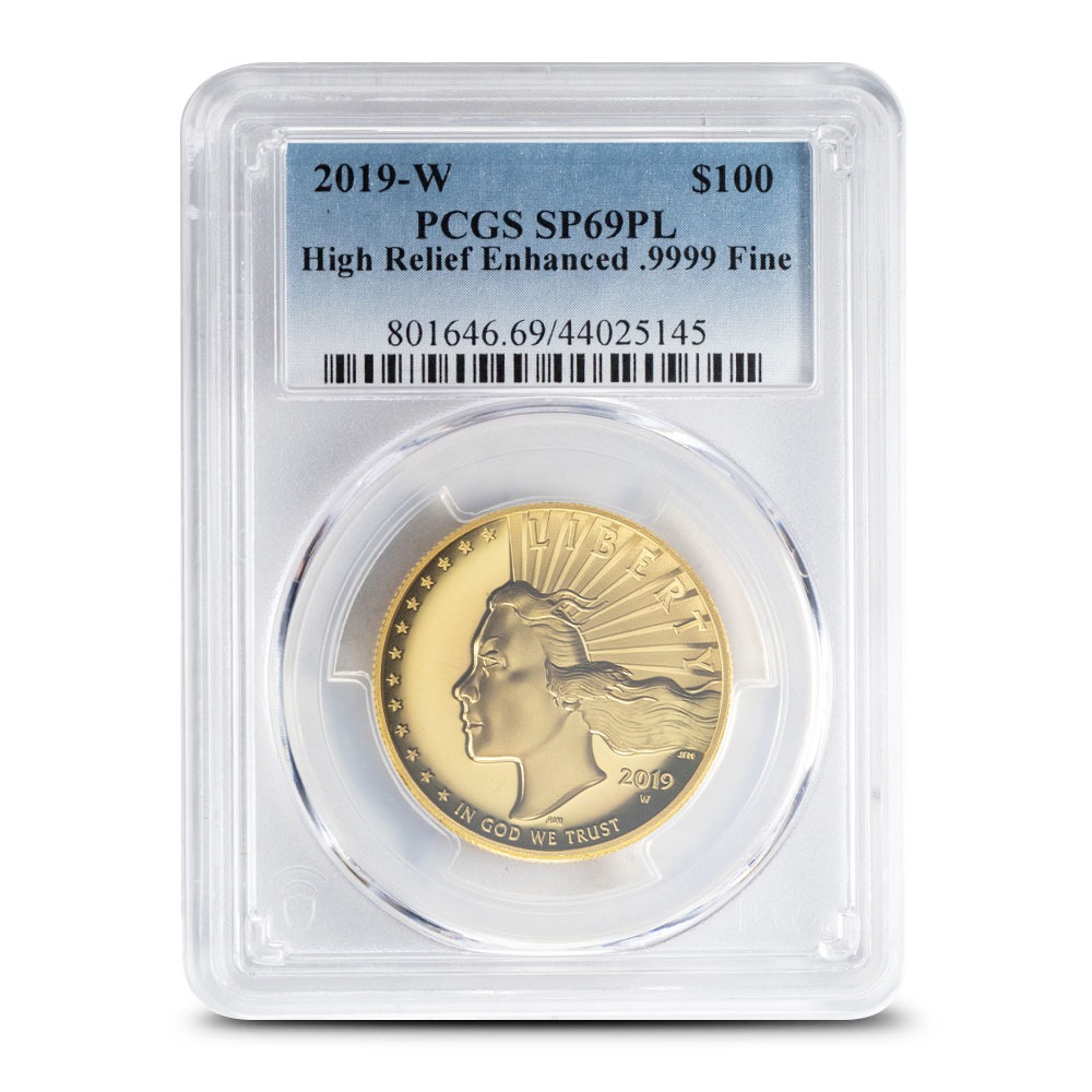 2019-W 1 oz American Liberty High Re