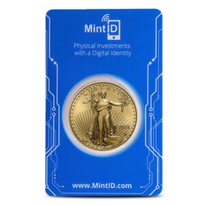 2021 1 oz American Gold Eagle Coin (MintID, AES-128 Encrypted, Type 2)