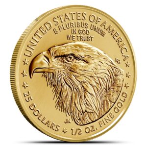 2021 1/2 oz American Gold Eagle Coin (Type 2)