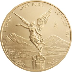 2022 1 oz Mexican Gold Libertad Coin (BU)