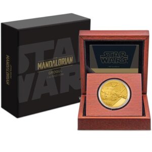 2022 1 oz Proof Niue Gold Mandalorian Grogu Coin