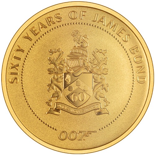 1 oz Tuvalu Gold James Bond Family