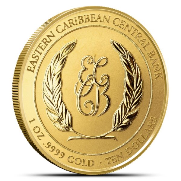 2024 1 oz EC8 Gold Montserrat Starfish Coin (BU) - Image 2