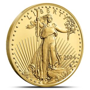 2024-W 1 oz Proof American Gold Eagle Coin (Box + CoA)
