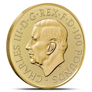 2025 1 oz British Gold The Lion and The Eagle Coin (BU)