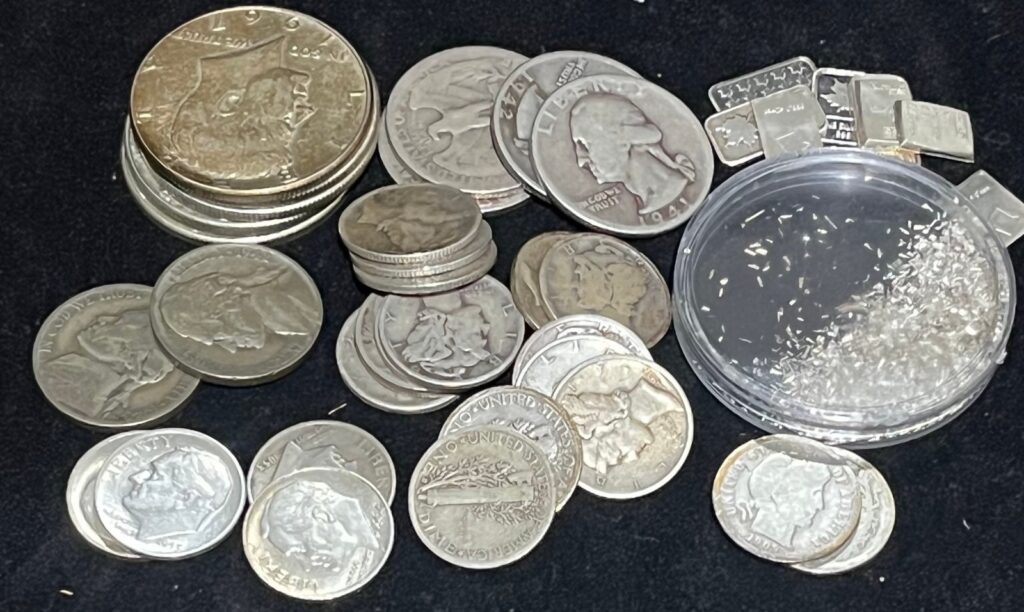 90%, 40%, and 35% Silver Coins