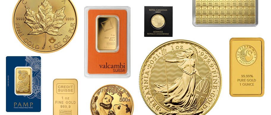 Buy Gold Coins & Bars