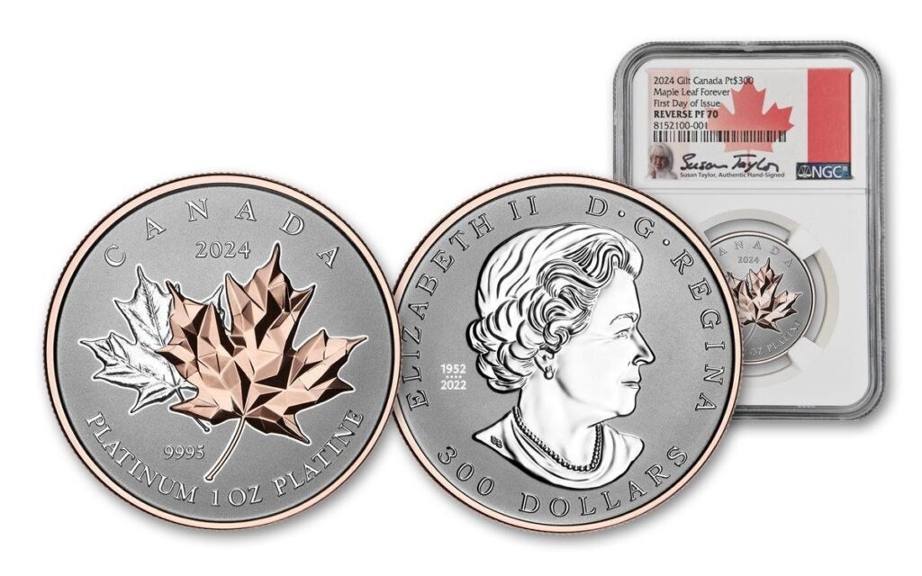 Canadian Platinum Maple Leafs