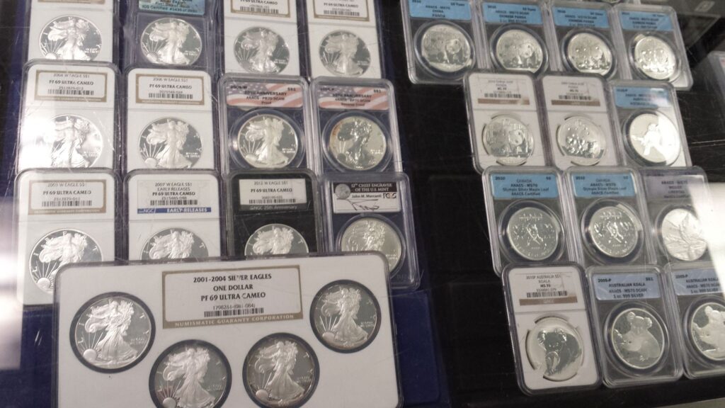 Certified Silver Coins