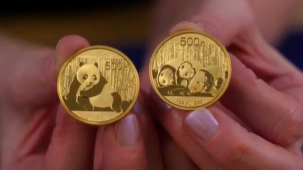 Chinese Gold Pandas