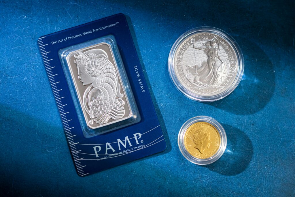 Gold bullion for sale