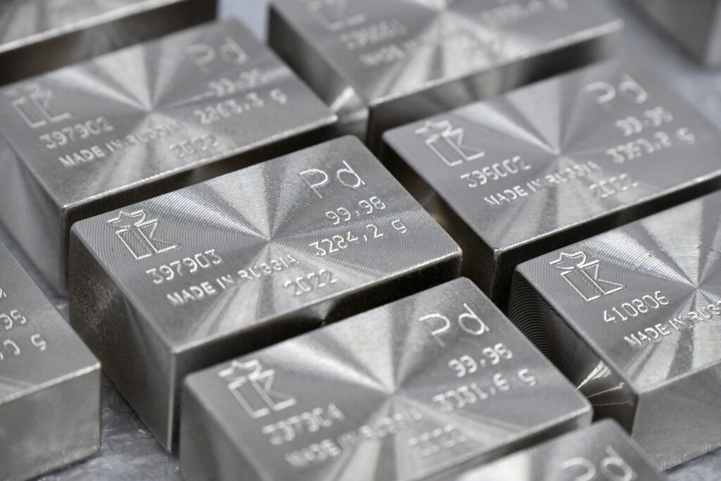 Palladium bars
