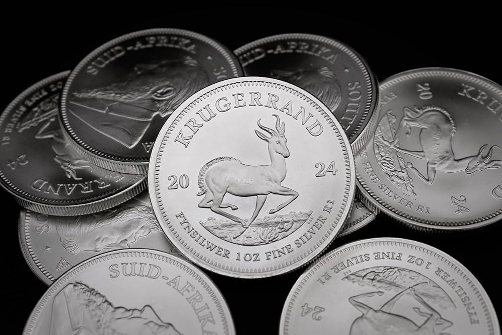 South African Silver Krugerrand Coins