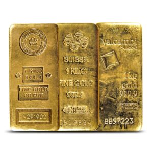1 Kilo Gold Bars for Sale