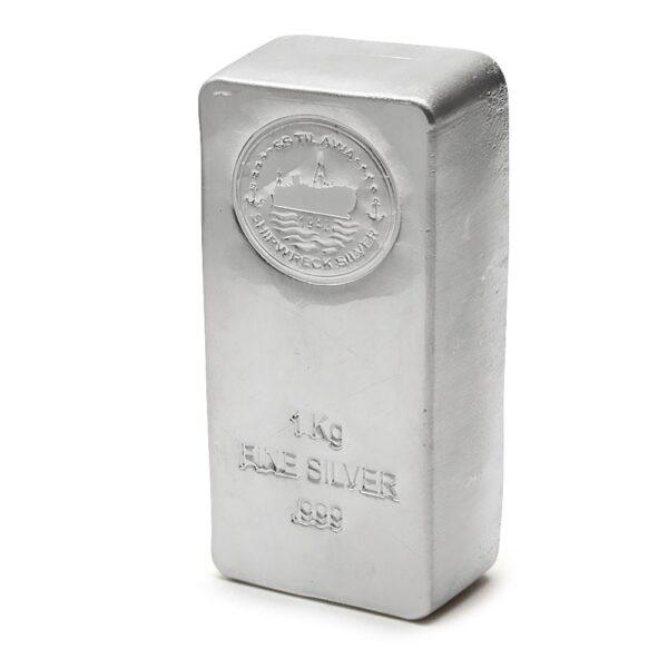 1 Kilo S.S. Tilawa Shipwreck Silver Bar (New) - Image 4