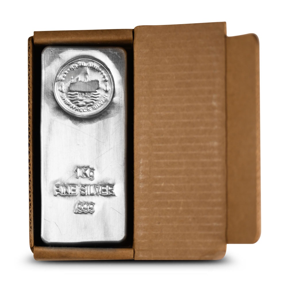 1 Kilo S.S. Tilawa Shipwreck Silver