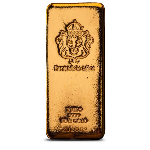 Buy 1 Kilo Scottsdale Mint Gold Bars (New) - Image 3