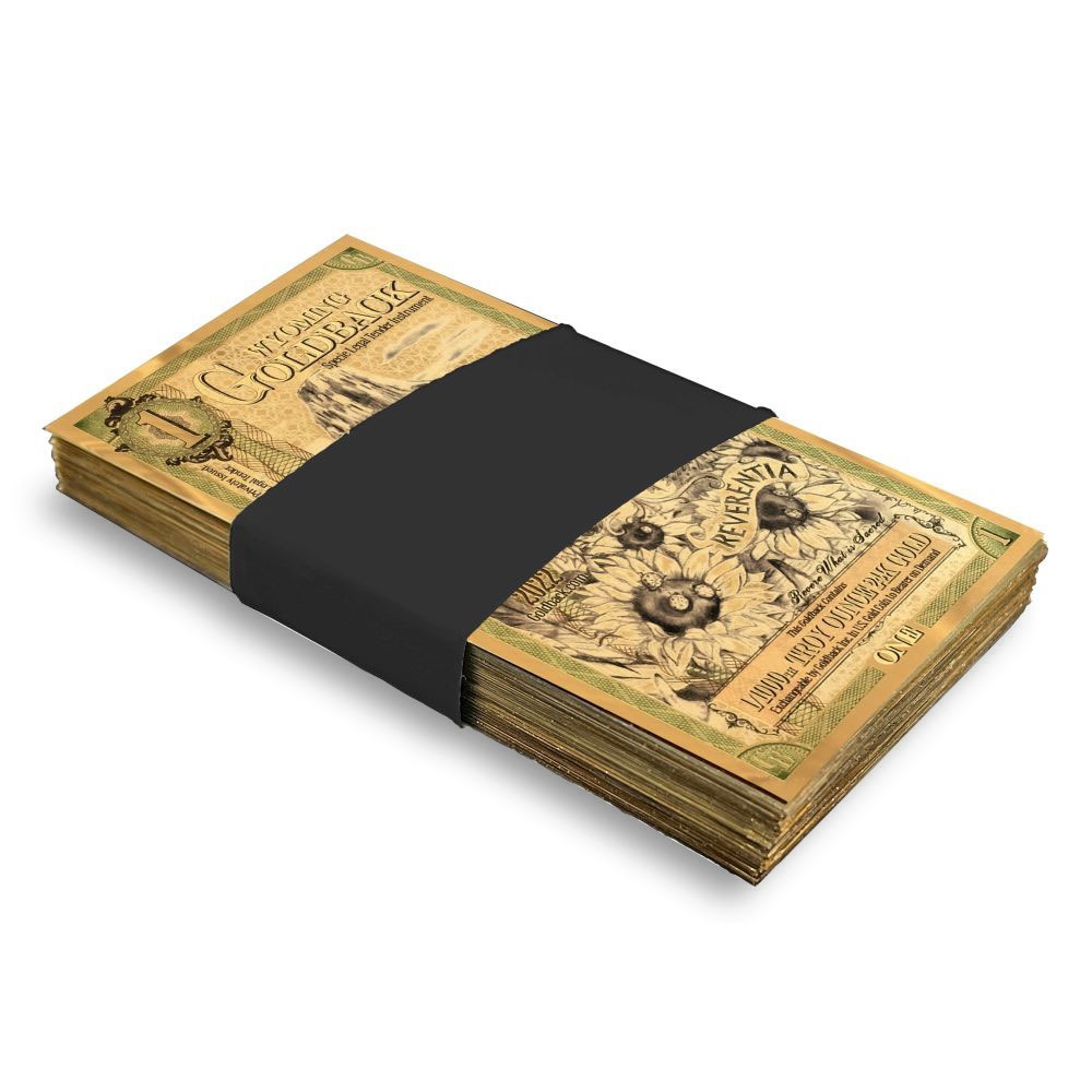 Buy 1 Wyoming Goldback Gold Note