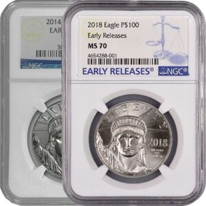 oz American Platinum Eagle Coin NGC