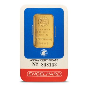Buy 1 oz Engelhard Gold Bar