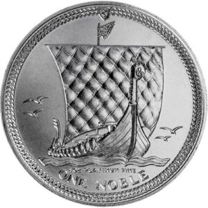 1 oz Isle of Man Platinum Noble Coin (Random Year)