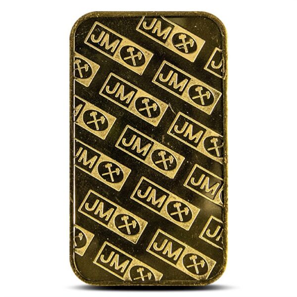 Buy 1 oz Johnson Matthey Gold Bar (Varied Design, Varied Condition) - Image 2