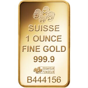 1 oz PAMP Suisse Lady Fortuna Veriscan Gold Bar (Secondary Market w/ Assay)