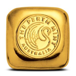 buy 1 oz Perth Mint Cast Gold Bar