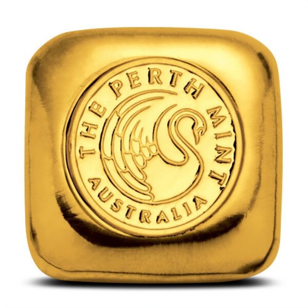 buy 1 oz Perth Mint Cast Gold Bar