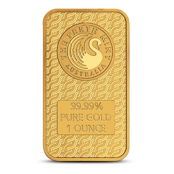 1 oz Perth Mint Lunar Year of the Snake Gold Bar (New) - Image 4
