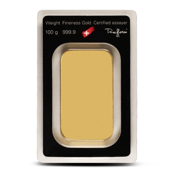 Buy 100 Gram Argor Heraeus Gold Bar (New w/ Assay) - Image 2