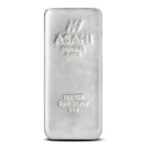Buy 100 oz Asahi Florida Silver Bar