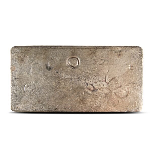 100 oz Engelhard Hand Poured Silver Bar - Image 2