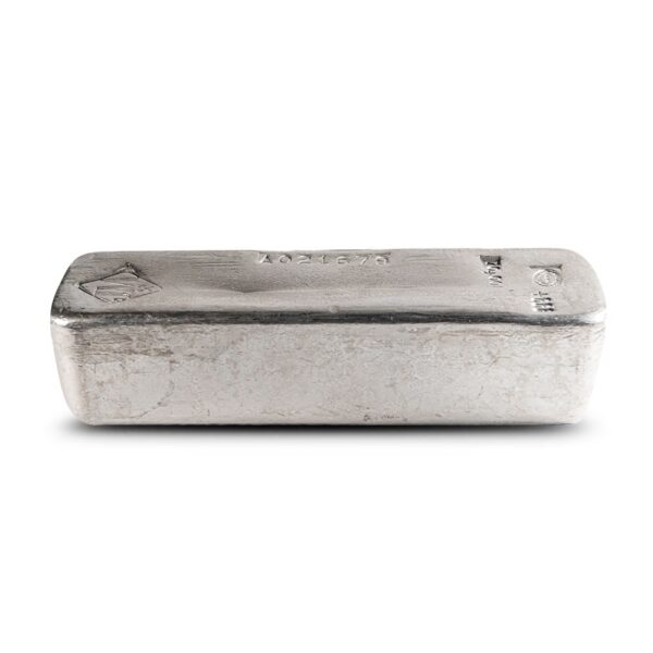 100 oz Johnson Matthey Silver Bar (Canadian Serial #) - Image 3