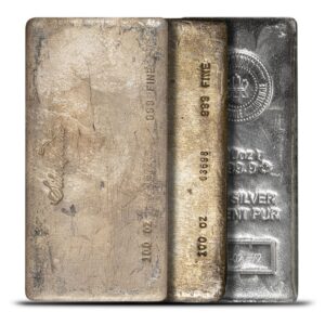 Buy 100 oz Vintage Silver Bars (Varied Condition, Any Mint)