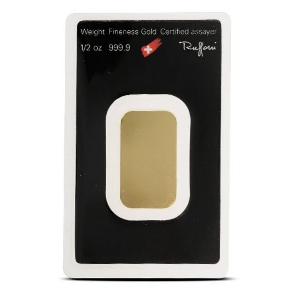 Buy 1/2 oz Argor Heraeus Gold Bar (New in Assay) - Image 4